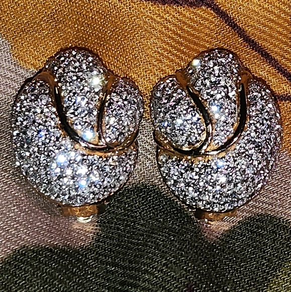 CINER ☆LUXE☆ Pavé Vintage Clippies - Picture 3 of 4